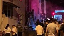 İzmir’de bir otelde çıkan yangında patlama sesi paniğe neden oldu