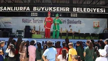 Şanlıurfa’da çocuklara sanat ve eğlence dolu şenlik