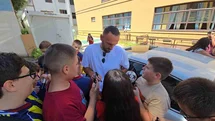 Vedat Muriqi Prizren'de Öğrencilerle Buluştu
