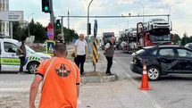 Kütahya’da iki otomobil çarpıştı: 5 yaralı