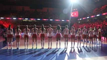 A Milli Kadın Voleybol Takımı Belçika'yı Yendi