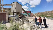 Bayburt’ta Beton Tesislerine Denetim Yapıldı