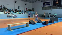 Aydın'da Parkur Cimnastik Müsabakaları