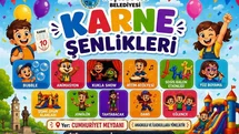Taşköprü'de Çocuklara Özel Karne Şenliği