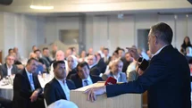 BTSO Başkanı İbrahim Burkay Demirtaş’taki firma sahipleriyle buluştu