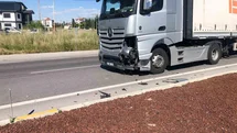 Bolvadin'de Trafik Kazası Sonucu 1 Yaralı