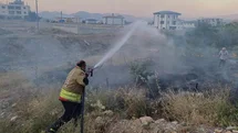 Hassa'da Bahçe Yangını Kontrol Altına Alındı