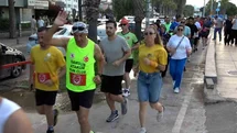 Samsun'da Farkındalık Koşusu Düzenlendi