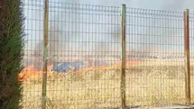 Anız Yangını Okula Sıçramadan Söndürüldü