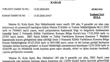 Kula'da Tarihi Sit Alanı Tescillendi