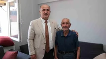 İncirliova'da Şehit Babalarına Ziyaret