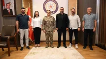 Elazığ Emniyet Müdürü Karan ile Görüşme