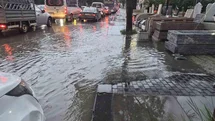 Ankara'da Sağanak Yağış Etkili Oldu
