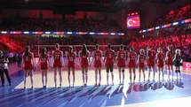 A Milli Kadın Voleybol Takımı Fransa’yı Yendi