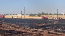 Şanlıurfa'da Yangın Korkuttu
