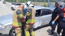 Defne'de Trafik Kazası Sonucu Yaralanma