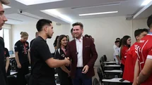 Tavas'ta Şampiyon Sporculara Tebrik Ziyareti