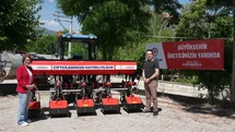 Denizli'de Üreticilere Çapa Makinesi Desteği