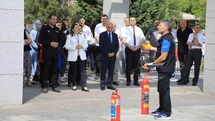 Bartın'da Yangın Tatbikatı Gerçekleştirildi