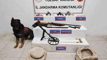 Yozgat’ta Tarihi Eser ve Silah Ele Geçirildi