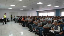 Melikgazi’den saha çalışanlarına trafik eğitimi