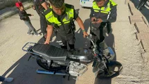 Karaman’da ‘dur’ ihtarına uymayan motosikletliye 611 bin lira ceza kesildi