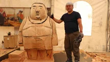 Koreli Sanatçıdan Eskişehir'e Sanat Eseri