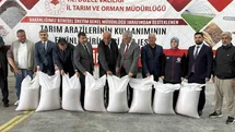 Coğrafi işaretli "Konuralp pirinci" için 82 çiftçiye 50 ton tohum desteği