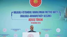 Bakan Uraloğlu: "Bakanlığımızca İstanbul’a kazandırılan toplam raylı sistem hattı uzunluğu 180 kilometreye ulaştı"