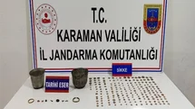 Karaman'da Tarihi Eser Operasyonu