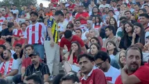 Kaş'ta Antik Tiyatroda Milli Maç Coşkusu