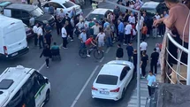 Tekirdağ'da Otomobil ve Motosiklet Çarpıştı