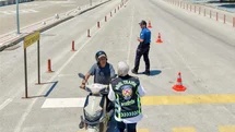 Bilecik'te Drone Destekli Trafik Denetimi
