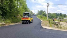 Düzce'de Sıcak Asfalt Çalışmaları Tamamlandı