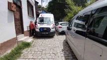 Bolu'da Ambulans Giremedi