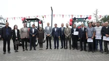 Kütahya'da Yangınla Mücadele İçin Destekler Teslim Edildi