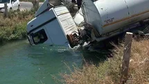 Şanlıurfa'da Tanker ve Kamyon Kazası