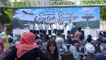 Sinop'ta Leylek Şenliği Coşkusu