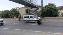 Kocaeli'de Ticari Araç Kazası