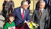 Ardahan'da Çalışma Bakanı Işıkhan Temaslarda Bulundu