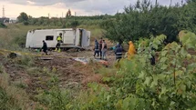 Isparta'da Feci Midibüs Kazası