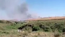Diyarbakır'da Biçerdöver Yangını