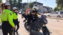 Sınava 1 dakika kala polis yetiştirdi