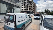 Eskişehir'de Bodrum Katında Yangın Çıktı