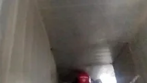 Kayseri'de Havalandırma Boşluğuna Sıkışan Kedi Kurtarıldı