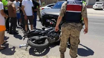 Mardin'de Motosiklet Kazası