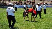 Gaziantep'te Aşırtmalı Aba Güreşi Şampiyonası Başladı
