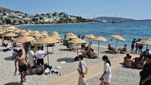 Bodrum'da Plajlar Kalabalıklaştı