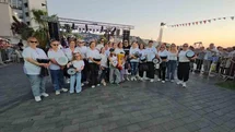 Zonguldak'ta Kadınlardan Ritim Gösterisi