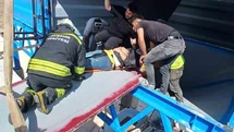 Eskişehir'de Taş Kırma Kuyusuna Düşen İşçiler Kurtarıldı